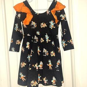 Disney Monica And Andy Let’s Dance Halloween Dress Long Sleeve Toddler 3T